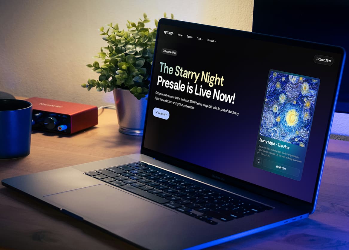 NFT Starry Night Drop image 3