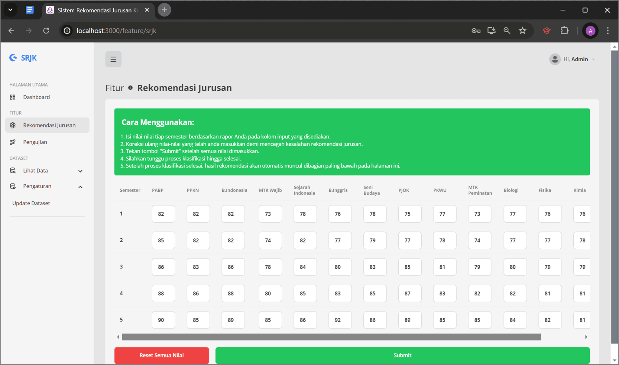 SRJK (Sistem Rekomendasi Jurusan Kuliah) image 2